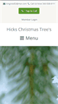Mobile Screenshot of hickschristmastreeswashington.com